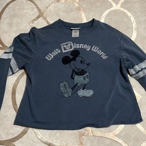 Walt Disney World cropped Mickey sweater